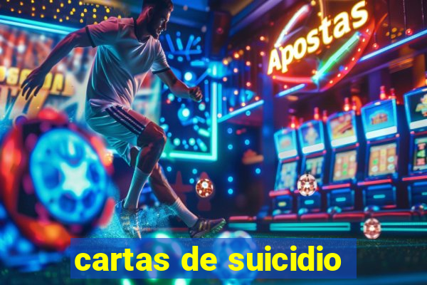 cartas de suicidio